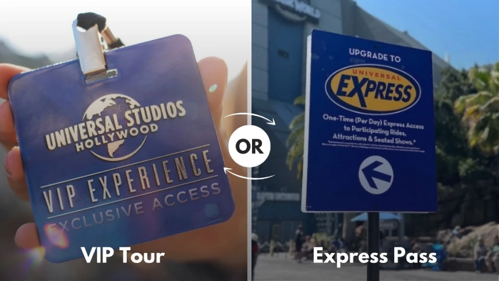 VIP Experience Tour or Express Pass